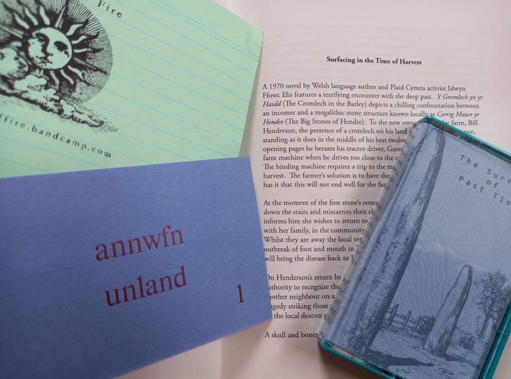 Surfacing in the time of harvest / Y Gromlech yn yr&nbsp;Haidd