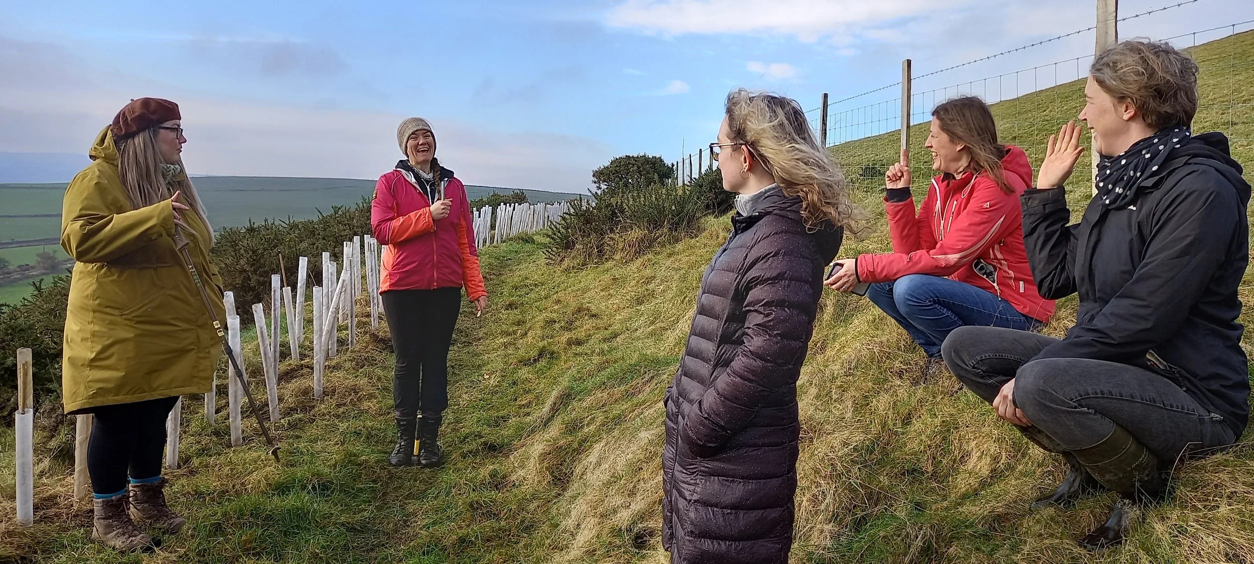 Hedge School, Frenni Fawr, Ionawr 2022